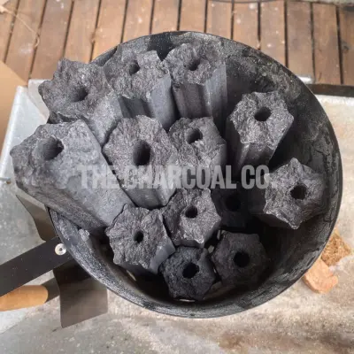 low-cost sawdust charcoal